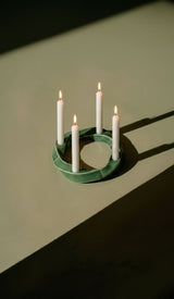 Dottir Samsurium Couronne Advent Candle Holder Spruce