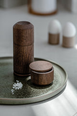 Ekta Living Salt Me Jar Smoked Oak