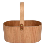 Ekta Living Wooden Caddy Oak