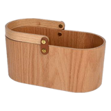 Ekta Living Wooden Caddy Oak