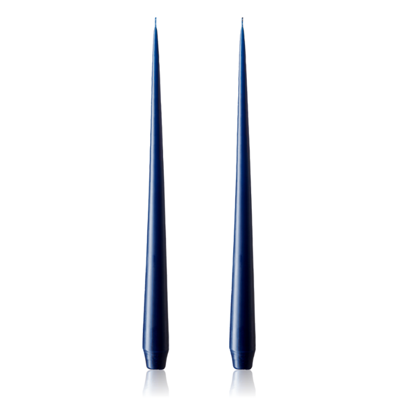 Ester & Erik Taper Candle 32cm Royal Navy Blue Set of  2