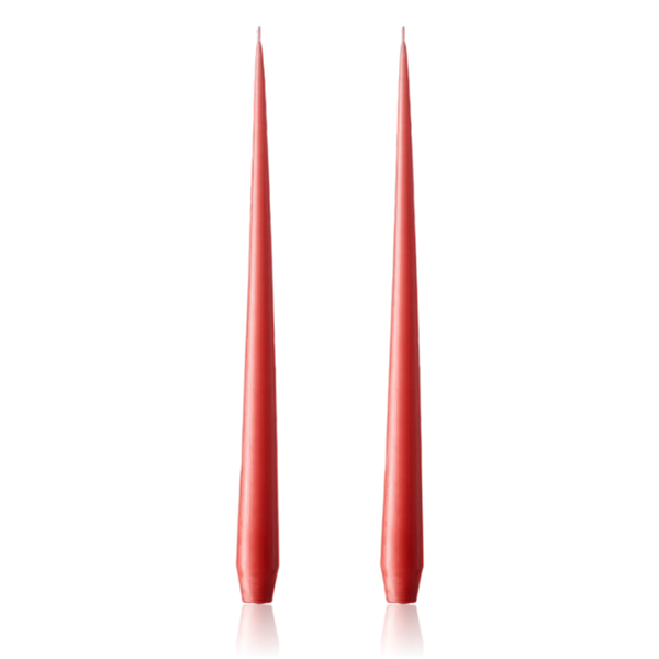 Ester & Erik Taper Candle 32cm Rosehip Set of 2