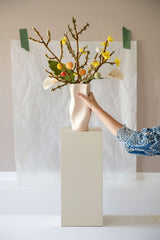 Gry & Sif Felt Flower Ball  Ø2cm Coral
