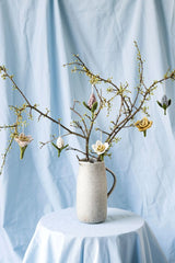 Gry & Sif Hanging Felt Daffodil Decoration Yellow