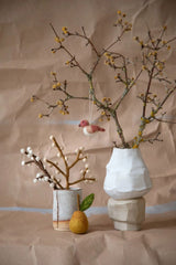 Gry & Sif Hanging Felt Pear Decoration Yellow