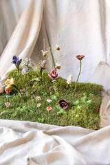 Gry & Sif Felt Forget-Me-Not Flower Light Blue