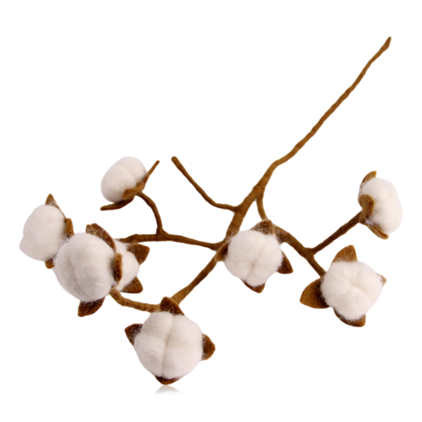 Gry & Sif Felt Cotton Branch