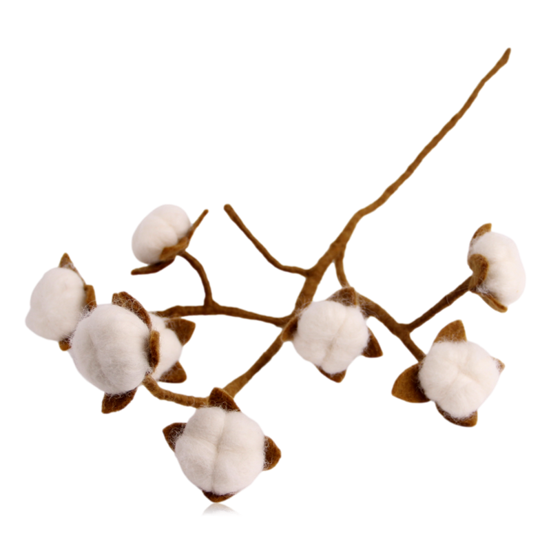 Gry & Sif Felt Cotton Branch