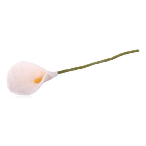 Gry & Sif Felt Lily White