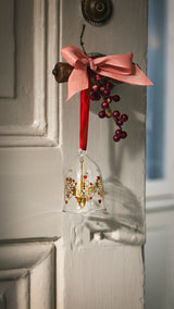 Holmegaard Ann-Sofi Romme Annual Glass Christmas Bell Decoration 2026
