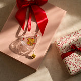 Holmegaard Ann-Sofi Romme Annual Glass Christmas Heart Decoration 2026