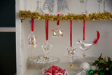 Holmegaard Ann-Sofi Romme Annual Glass Christmas Bird Decoration 2025