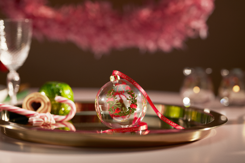 Holmegaard Jette Frölich Annual Christmas Glass Bauble Decoration 2025