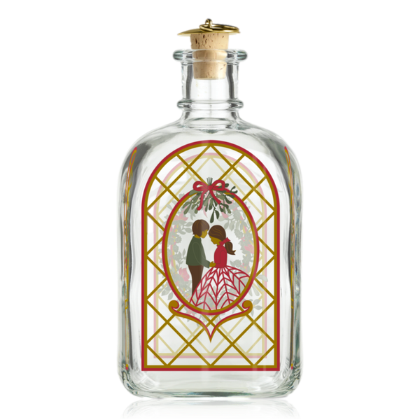 Holmegaard Glass Annual Christmas Schnapps Bottle 2025