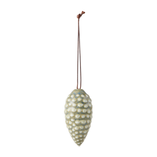Kähler Christmas Tales Ceramic Pine Cone Decoration