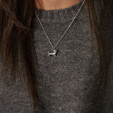 Kay Bojesen Jewellery Dachshund Necklace Silver