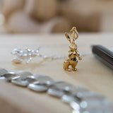 Kay Bojesen Jewellery Rabbit Necklace Gold Plated
