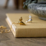 Kay Bojesen Jewellery Songbird Charm Gold Plated Without Chain