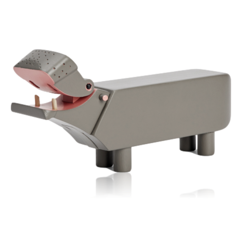Kay Bojesen Hippo Liliput Grey