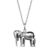 Kay Bojesen Jewellery Elephant Necklace Silver