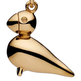 Kay Bojesen Jewellery Songbird Charm Gold Plated Without Chain