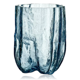 Kosta Boda Crackle Vase Circular (Recycled) Glass 27cm
