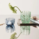 Kosta Boda Crackle Votive Circular (Recycled) Glass