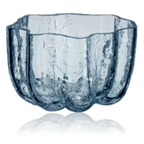Kosta Boda Crackle Votive Circular (Recycled) Glass
