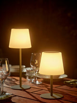 Kreafunk Arc Solar/Wireless Table Lamp Ivory Sand