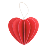 Lovi Heart 4.5cm Bright Red