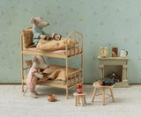 Maileg Little Brother Mouse In Matchbox Blue Spotty Pyjamas