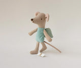 Maileg Little Hanging Fairy Mouse Mint