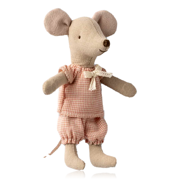 Maileg Little Sister Mouse In Matchbox