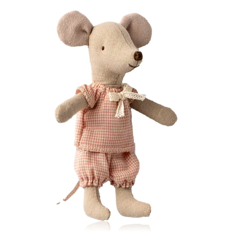 Maileg Little Sister Mouse In Matchbox