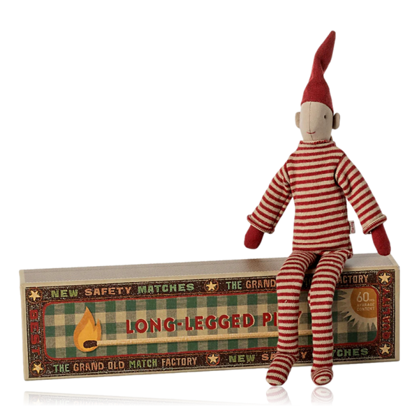 Maileg Long Legged Pixy In Matchbox Small