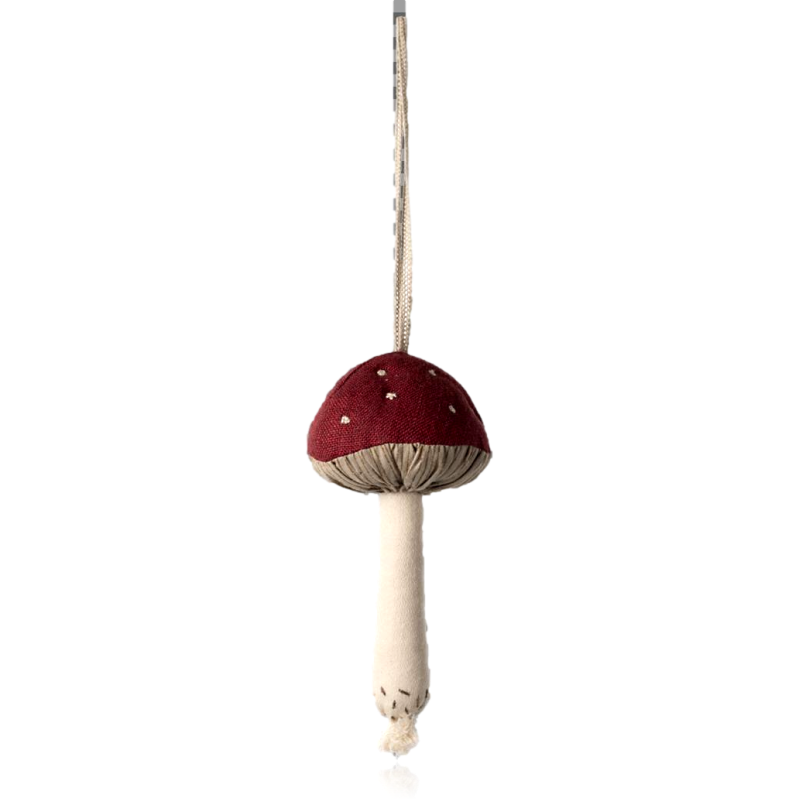 Maileg Mushroom Ornament Red