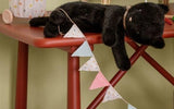 Maileg Plush Sleeping Kitten Medium Black