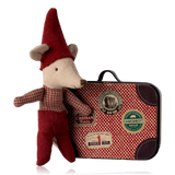 Maileg Christmas Mouse Baby In Suitcase