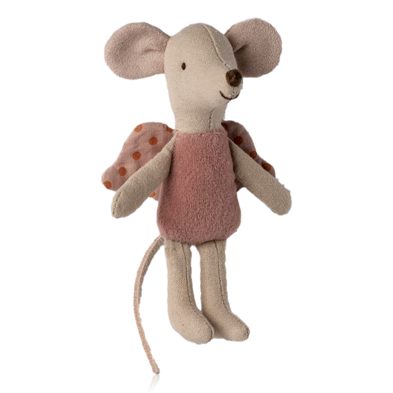 Maileg Little Hanging Fairy Mouse Rose