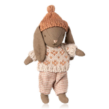 Maileg Micro Winter Brown Bunny Rose
