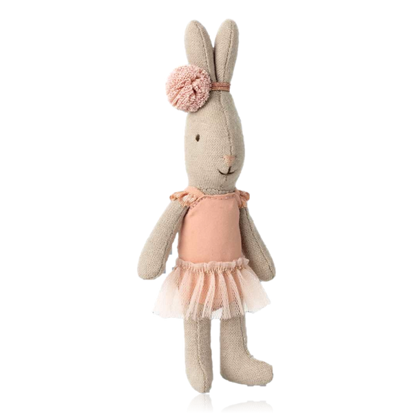 Maileg Micro Rabbit Ballet Suit & Skirt Rose