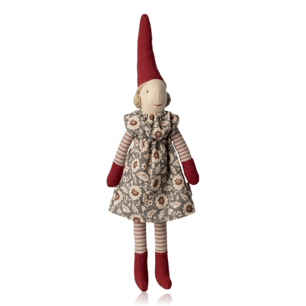 Maileg Pixy Girl Size 1 Winter Mint Dress