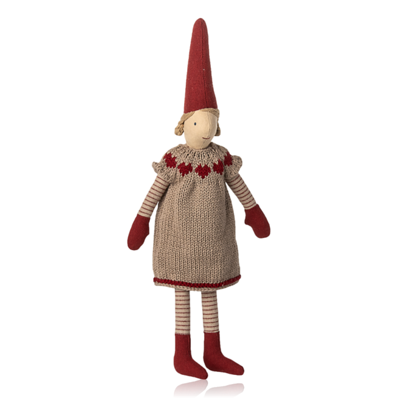 Maileg Pixy Girl Size 2 Knitted Dress