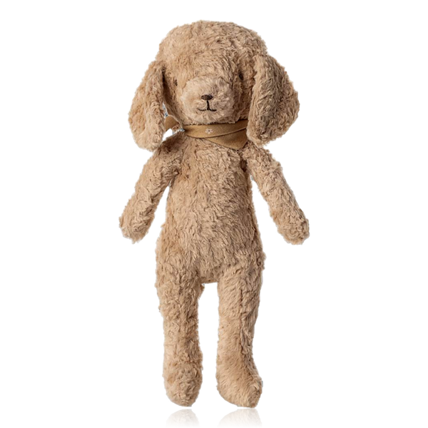 Maileg Vintage Plush Poodle Dog Dusty Powder