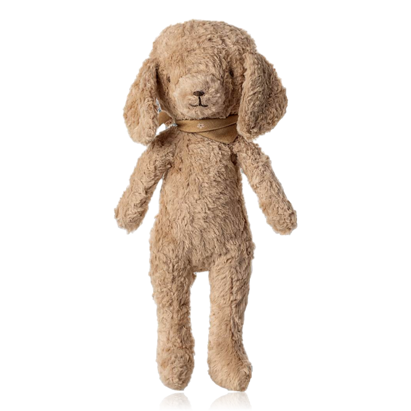 Maileg Vintage Plush Poodle Dog Dusty Powder