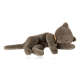 Maileg Plush Sleeping Kitten Grey