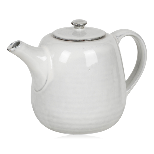 Broste Nordic Sand Stoneware Teapot Large