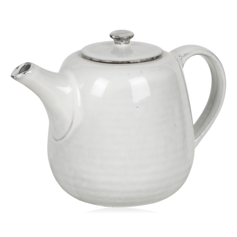 Broste Nordic Sand Stoneware Teapot Large