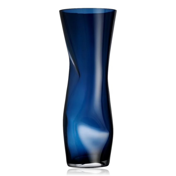 Orrefors Squeeze Vase Midnight Blue 50cm