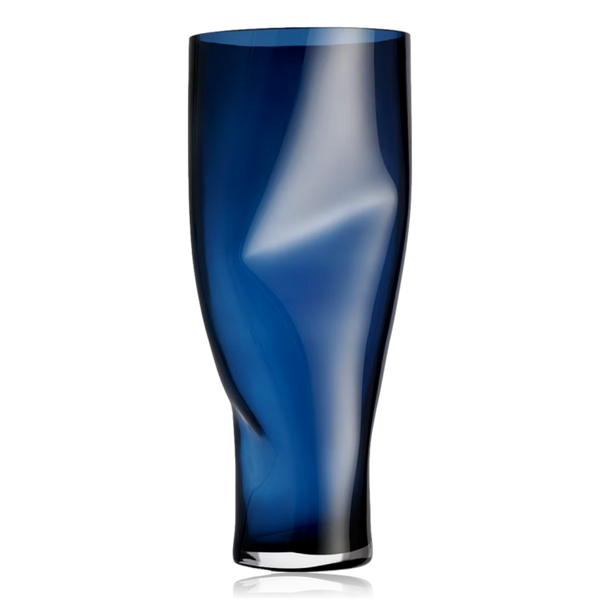 Orrefors Squeeze Vase Midnight Blue 50cm